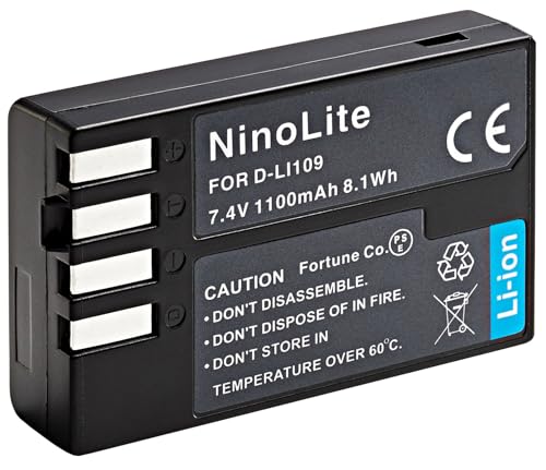 Amazon | NinoLite(NinoLite) D-Li109 互換 バッテリー