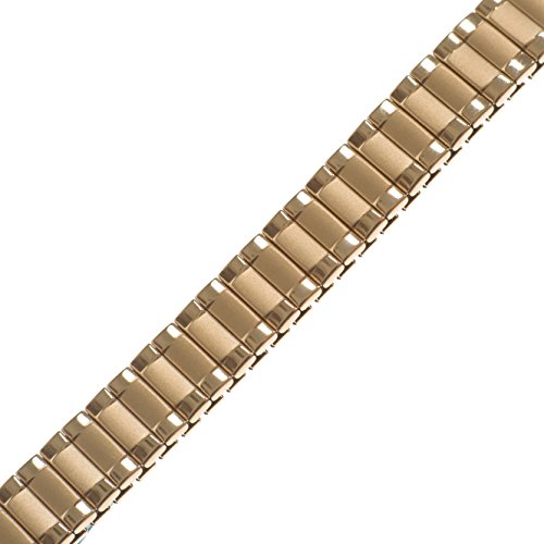 Gilden Ladies Expansion 9-13Mm Extra-Long Gold-Plated Stainless Steel Watch Band 124-Yl (Gold) #TOP1