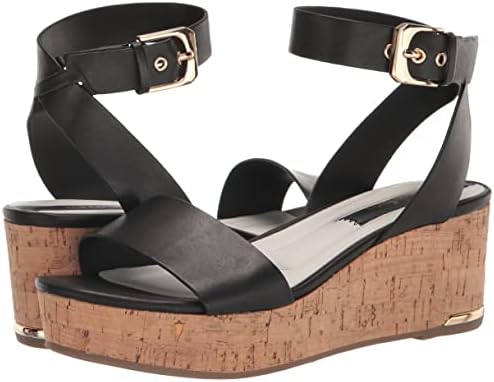 Franco Sarto Womens Presley Platform Wedge Black Leather 9 M | Image 6