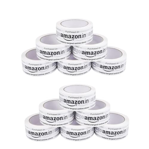 Image of Amazon.in Printed Packing Tape | Pack of 12