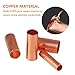 AARTERZZA 250Pcs Wire Ferrules Kit with Crimping Tool 7 Size Copper Crimp Connector Non Insulated Electrical Butt Terminal Assortment Kit
