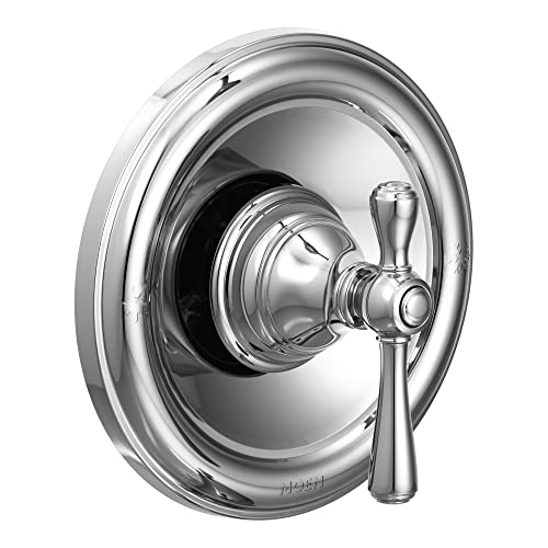 Moen Kingsley Chrome Traditional 1-Handle Moentrol Tub and Shower Valve Trim Kit Valve Required T3111