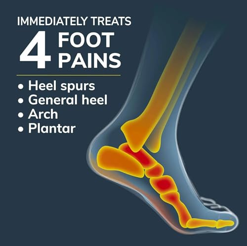 Image of Dr. Scholl's Pain Relief Heel & Arch All-Day Orthotics for Men, Treats Heel Spurs, Arch and Plantar Pain, 1 Pair