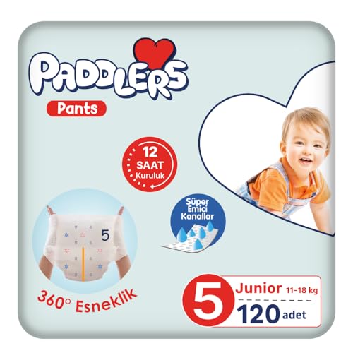 Külot Bebek Bezi 5 Numara Junior 120 Adet (11-18 Kg) Ekstra Aylık Paket
