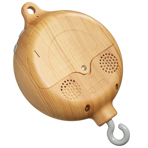 FEISIKE Crib Mobile Motor Baby Crib Mobile Spinner Nursery Decor Mobile Music Box Volume Control 35 Infant Lullabies New