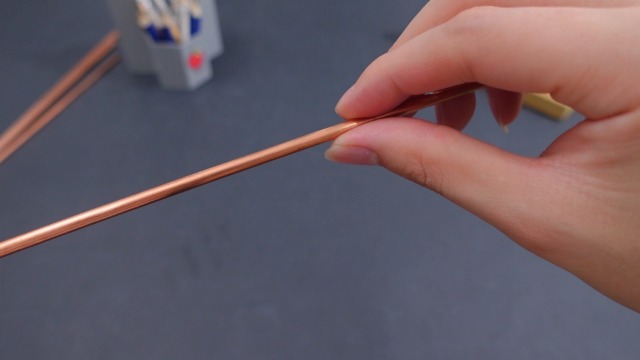 Image of Therwen 5 Pcs Pure Copper Round Rod 11.8 Inch Length Bare Metal Solid Copper Rod Lathe Bar Stock for Crafts (0.16 Inch / 4 mm in Diameter)