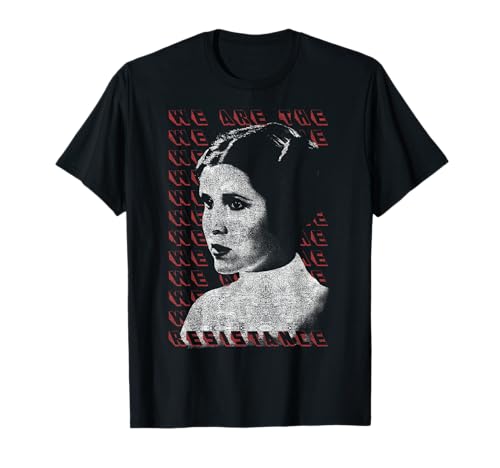 T-shirt Star Wars Leia We Are en coton pour fan de la saga culte