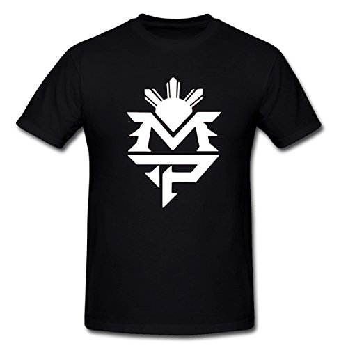 MP Manny Pacquiao Icon Logo T-Shirt T-Shirt for Men XXL Black