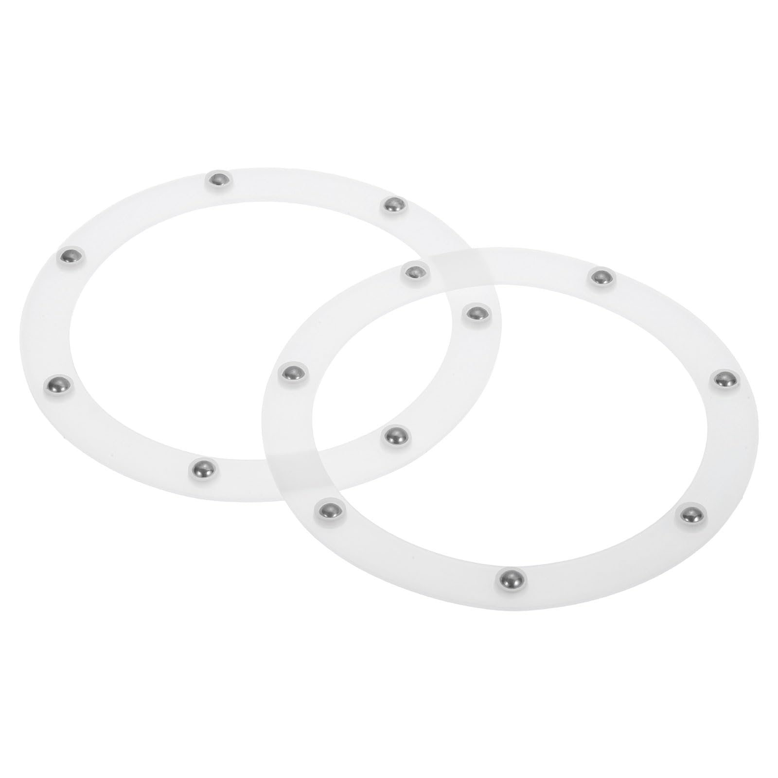 Plateau tournant Lazy Susan rond de 16,5 cm uxcell pour organiser les placards de cuisine