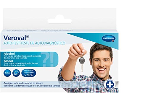 Hartmann VEROVAL TEST DE ALCOHOL, zwart, standaard