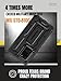 ArmadilloTek Vanguard Case Compatible with Samsung Galaxy S20 Ultra (6.9 inches) Military Grade Full-Body Rugged with Built-in Kickstand [Screenless Version] - Black