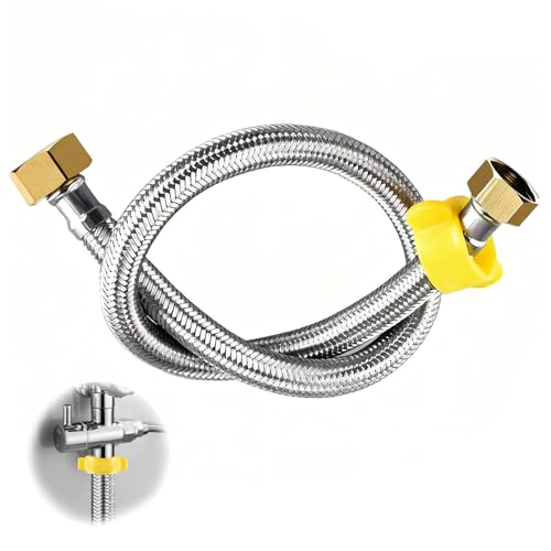 ������ �t���L�p�C�v 30cm �X�e�����X�� �h�K �ϔM �ψ� �֕��X�e�����X�z�[�X ����@ �֊� ���������� �����z�[�X ���t�� ���삵�₷�� �ڑ��p ���i G1/2 �i�b�g�Ή� (30CM)