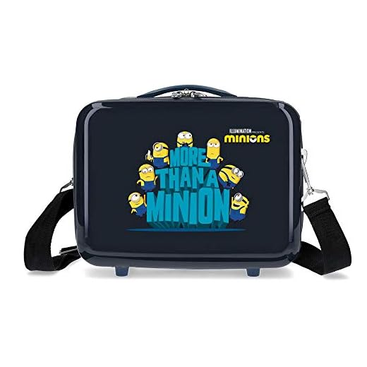 Minions We Are A Minion Neceser Adaptable Azul 29x21x15 cms Rígido ABS 9,14L 0,84 kgs