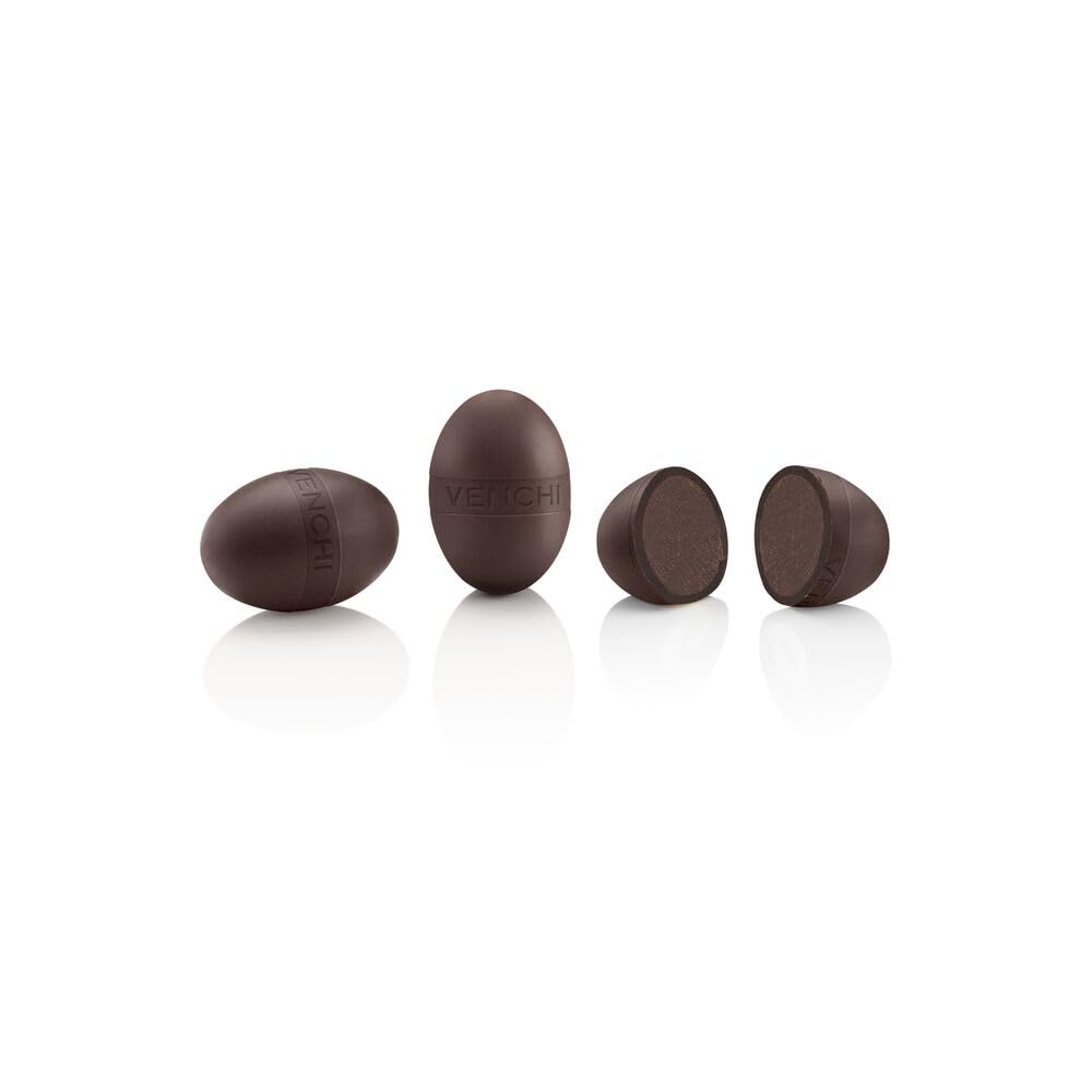 Venchi - Huevos de Chocolate Rellenos Cuor di Cacao, 1 kg - Idea de Regalo - Vegano - Sin Gluten