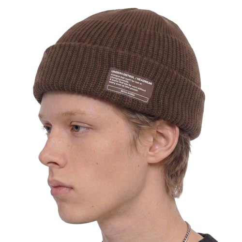 Bonnet de pêcheur d winter UNDERCONTROL homme et femme style crâne couleur unie unique