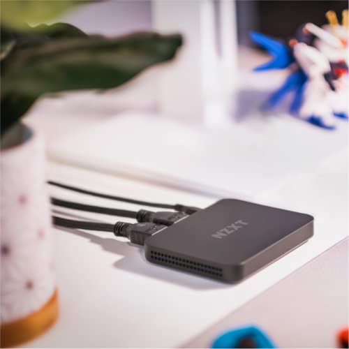 Image of NZXT Signal HD60 Full HD USB Capture Card - ST-EESC1-WW - HD60 (1080p) - Live Streaming and Gaming - Zero-Lag Passthrough - Open Compatibility