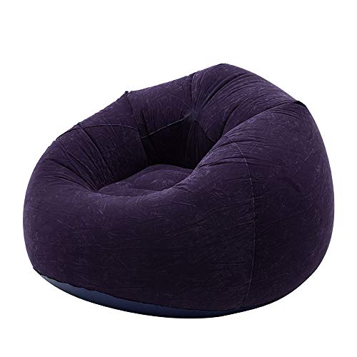 Judy1980 Pouf Poire Adulte Enfant Gonflable Pliable,Canapé Gonflable Interieur Pouf Poire Inclinable, Siege Fauteuil Gonflable Relax Portatif pour Camping Jardin Jouer