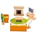 Produktbild Hape houten poppenhuis meubels Woonkamer