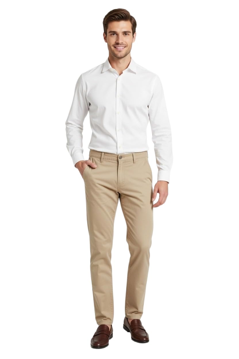 COVERI Collection Pantaloni Uomo Cargo And Chino - Casual in Cotone con Tasche Laterali