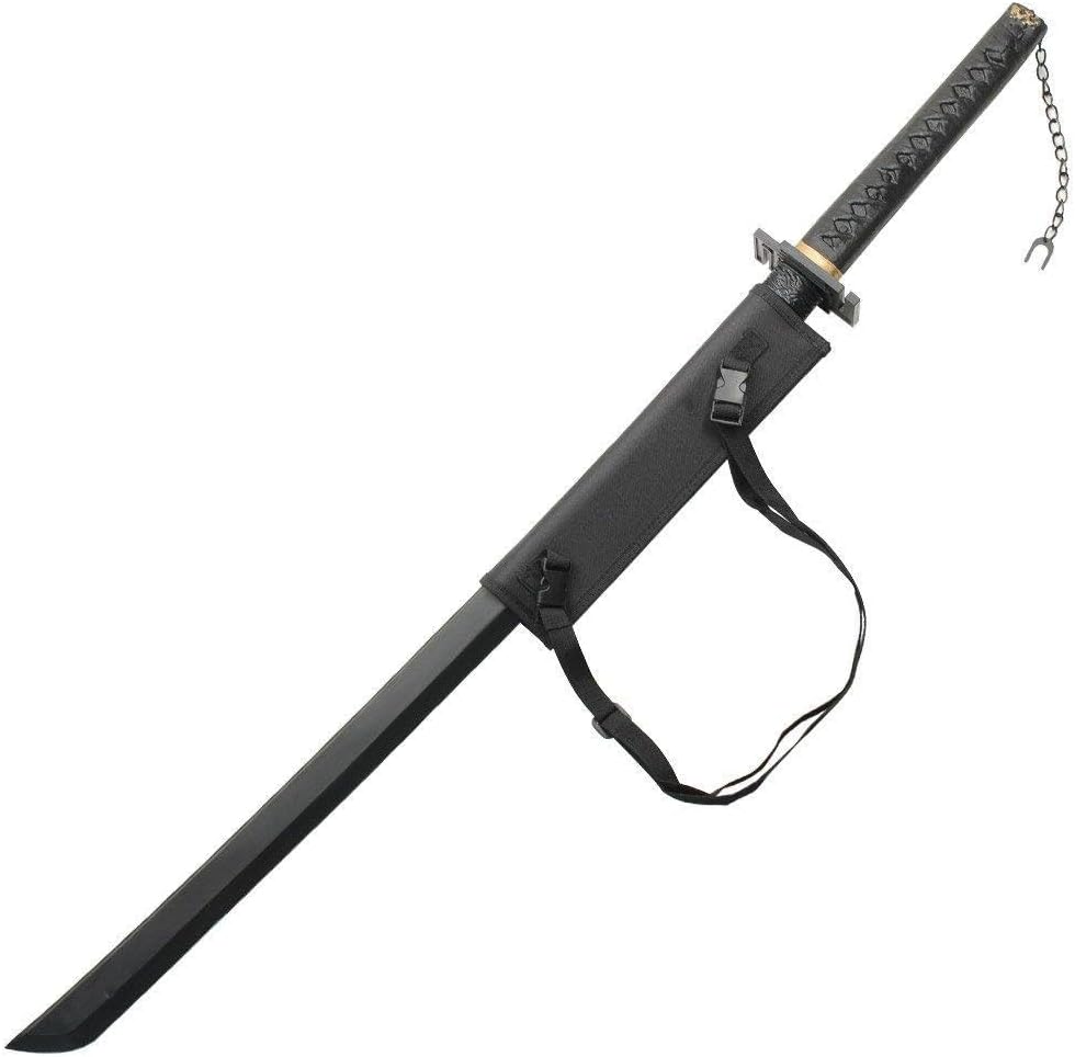 MedievalDepot Katana Bokken Shinai Foam Sword Mini Nylon Carrying Case, Black