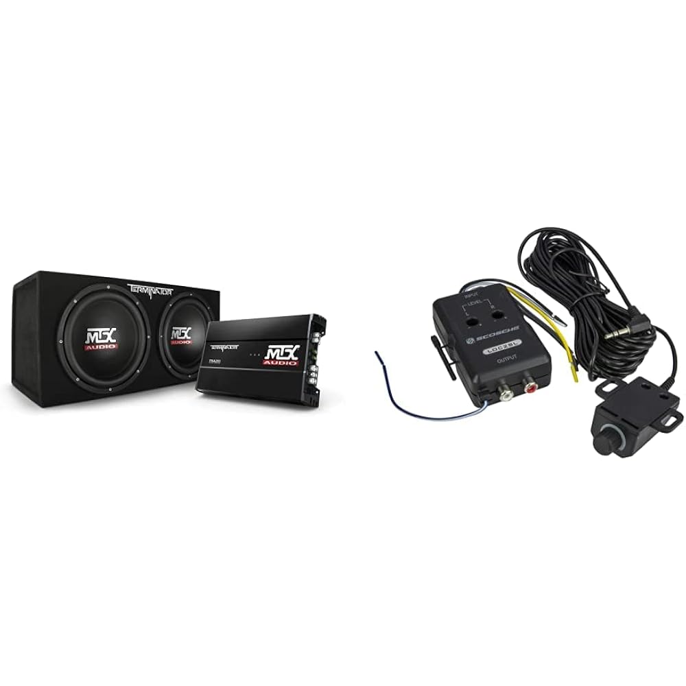 40/mo Finance MTX Audio TNP212D2 Terminator Power Pack Subwoofer