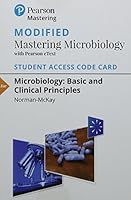 Modified Mastering Microbiology with Pearson eText -- Standalone Access Card -- for Microbiology: Basic and Clinical Principles 013481293X Book Cover