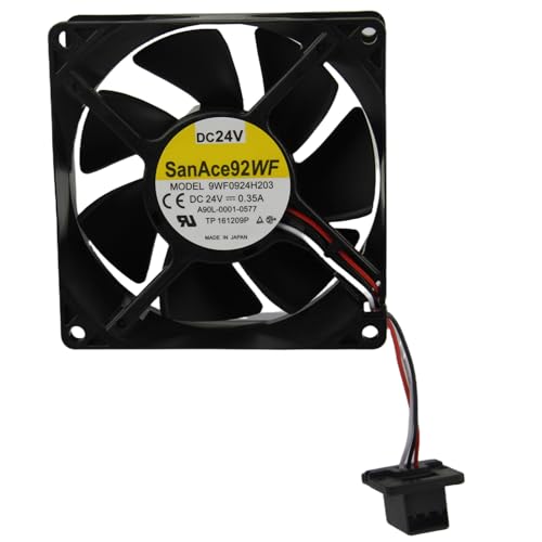 Ventilateur de refroidissement 9WF0924H203 noir DC24V type FANUC A90L-0001-0577