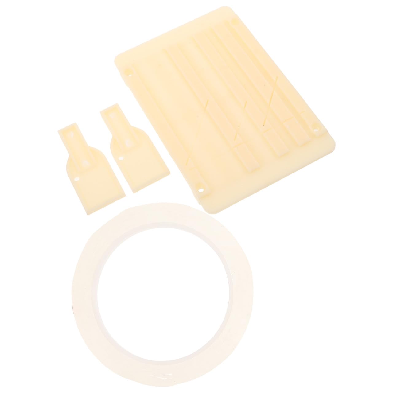 Kit di Riparazione per Cassette Audio Bianco in Pp Funzione di Restauro Audio e Giunzione Precisa per Uso in Studio