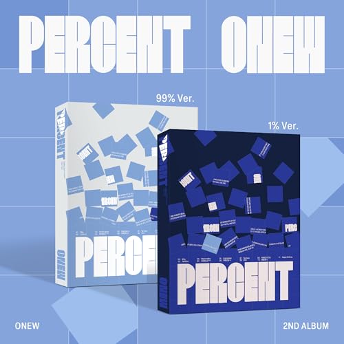 【2種セット】ONEW 2nd Full Album PERCENT (Photobook Ver.)