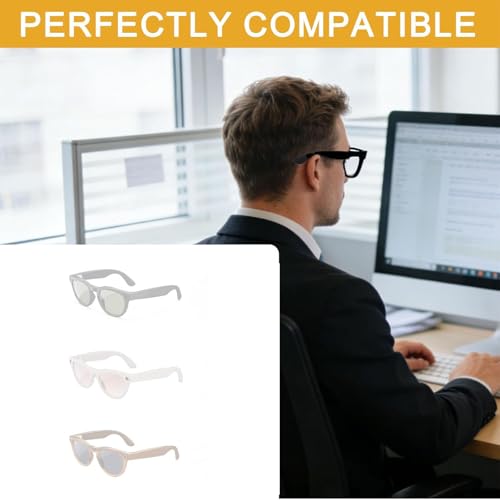 Image of 4Pcs Silicone Eyeglass Ear Grip Compatible with Wayfarer /Skyler /Headliner & Gen 2 Smart Glasses Accessories, Anti-Slip Elastic Eyeglasses Retainers for Gen 2 Smart Glasses Glasses Accessories