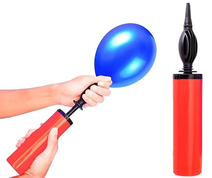 Image of Balloon Pump Hand Machine for Foil Balloons and Inflatable Toys Party Accessory Manual Pump