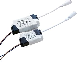 BROEL Zezhen 50pcs/lot Led Panel Light Driver 8w/10w/12w/15w/18w/24w Wide Voltage To DC Female Non-isolated Power Supply (Size : 8-18W)