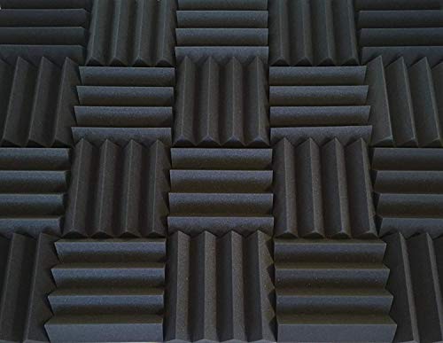 Bulk Acoustic Foam Panels For Studio Soundproofing And Sound Dampening, 48 sq ft packs available in 1 inch 2 inch 3 inch and 4 i