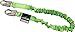 Miller by Honeywell 216M/6FTGN-SPA 6-Feet Manyard II Shock-Absorbing Stretchable Web Lanyard with 2 Locking Snap Hooks and Spanish Label, Green