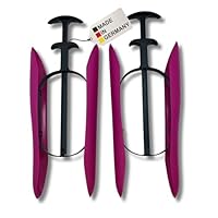 DELFA Stiefelformer 1 Paar - mit innovativem Sensomatic Federelement - Stiefelspanner - Länge 35 cm - Schaftformer