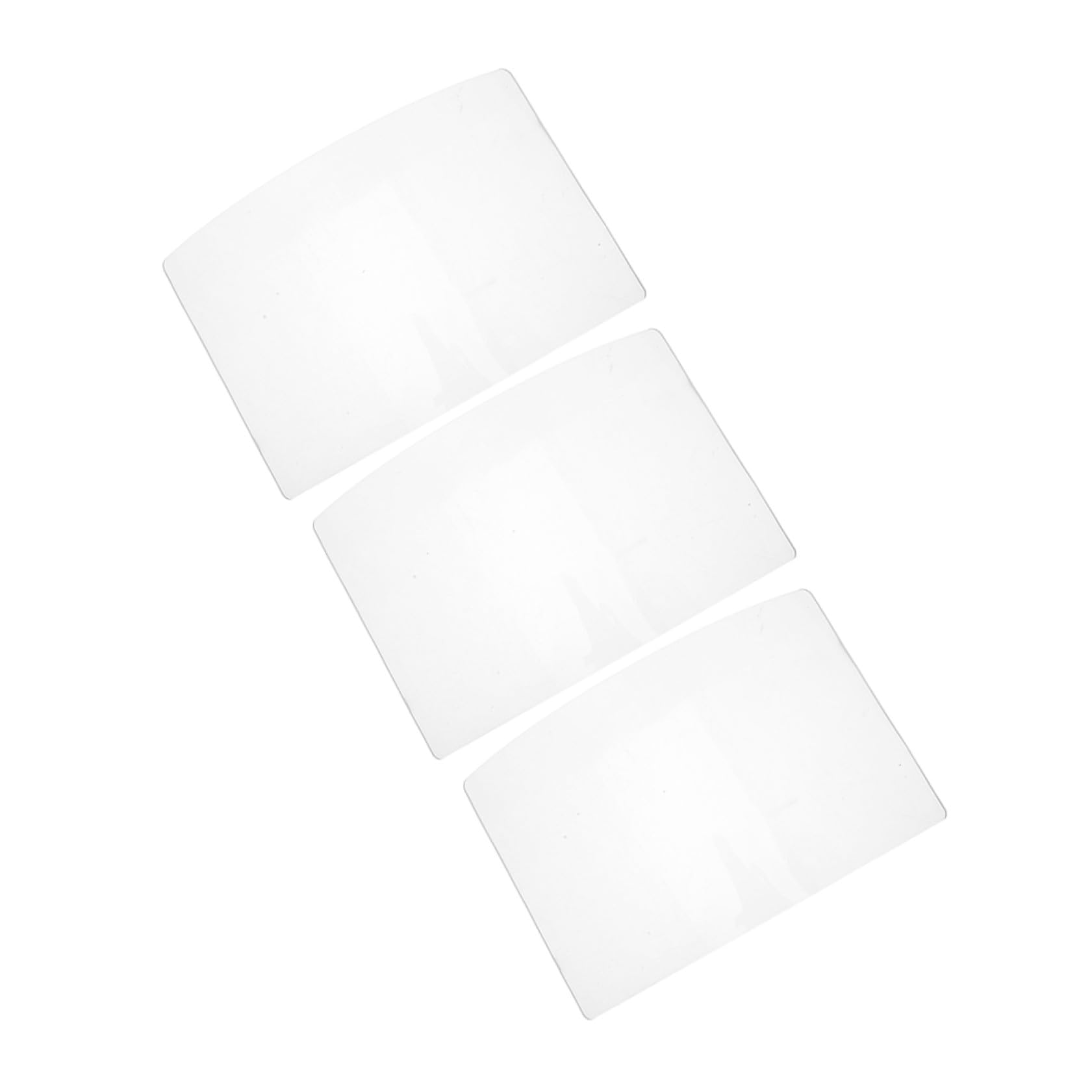 Visière claire en verre pour casque de sablage protection faciale x3