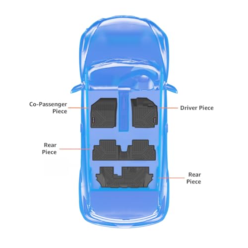 Image of ALP 3D Car Mats | Heavy Duty All Weather Floor Mats | Anti-Slip, Odorless, Waterproof, Easy to Clean Car Mats (ERTIGA 2023 3D Car Mat)
