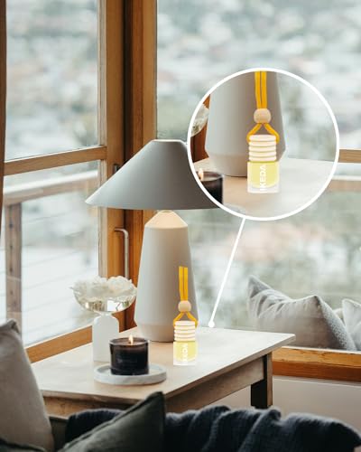 Image of ikeda fragrance Car Air Freshener, 2pcs 4ml Car Scents,45-Days Keep Fragrance,Automotive Hanging Diffuser Bottles,Remove Auto Odor Long-Lasting Fresh Air for Home Deodorizer