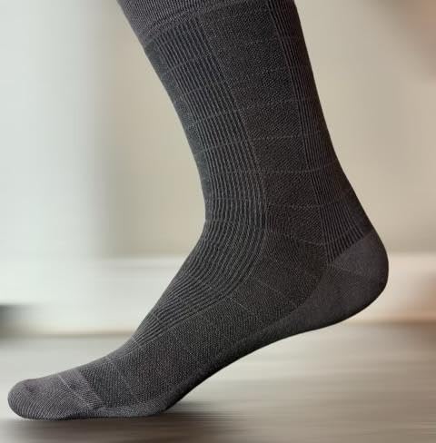 Mens Rayon Made from Bamboo Dress Socks Premium Quality With Gift Box 6 Pack3