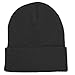 Gelante Unisex Beanie Cap Knitted Warm Solid Color Multi-Packs.2040-12Black