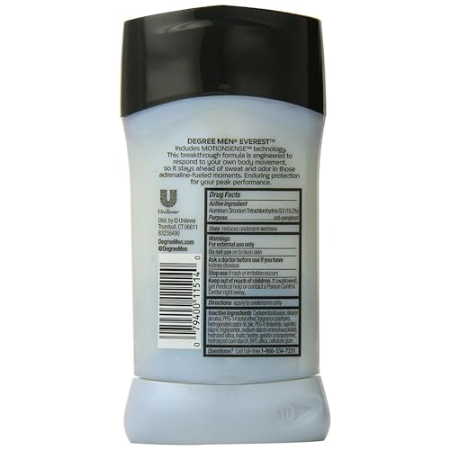 Degree Men Advanced Antiperspirant Deodorant Everest 2 Count miniatura 3