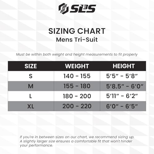 SLS3 Fatos de triatlo masculinos – Trisuit Triathlon de secagem rápida, confortável, sem mangas, AG