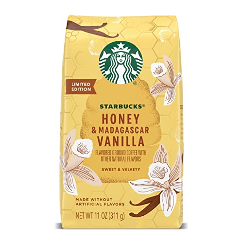 Image of Starbucks Flavored Ground Coffee-Honey & Madagascar Vanilla-Limited Edition-1 bag (11 oz)