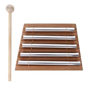Generic Chime 5 – Opmerking Hand Chime Percussie Muziekinstrument Meditatie Bell Chime Herinneringsbel voor gebed, Yoga…