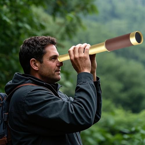 Télescope monoculaire haute performance portable et objectif haute définition - 3