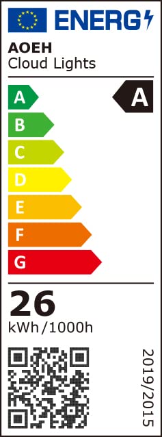 Wolken Deckenlampe 40cm - Dimmbar 3000K-6000K Mit Fernbedienung - LED Kinderzimmerleuchte Mit Timer