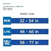 McKesson Ultra Plus Stretch Briefs, [80 Count], XXL/3XL, 58-77 in. Incontinence Adult Diapers, Heavy Absorbency, Unisex, Disposable, Elastic Leg Gathers and Contoured Fit for Men and Women