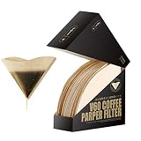 Filtros de café de papel en punta: el papel de filtro de café en forma de cono encaja mejor en la taza de filtro, el filtro de mano, el filtro de té y el filtro de café y filtra completamente el café molido a través de agua caliente para producir un delicioso café.