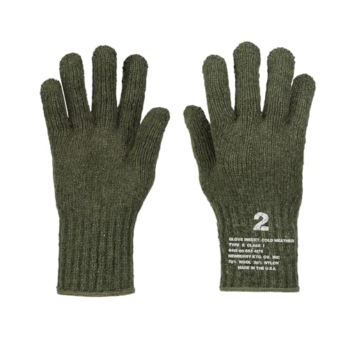 M MCGUIRE GEAR US Men's Wool Nylon Blend Cold Weather Snow Winter Glove Inserts