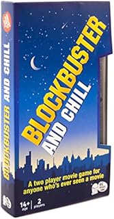 Blockbuster and Chill: 2 Player Movie Board Game for Adults and Families